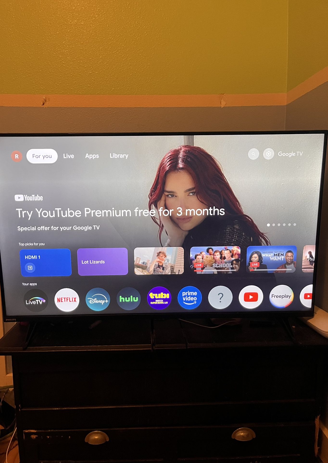 $80 Philip Smart Tv