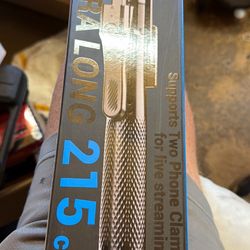 Supports Two Phone Clamps For Live Streaming