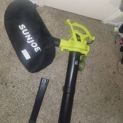 Corded Sunjoe 3 In 1 Leaf Blower, Vacuum, Mulcher
