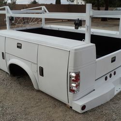 >ONLY RACK  &  BUMPER< Just SOLD BED "STAHL GC" 9' Contour Utility Bed auto parts accessories