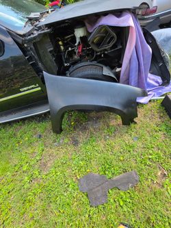 GMC Denali Front Fender Black OEM