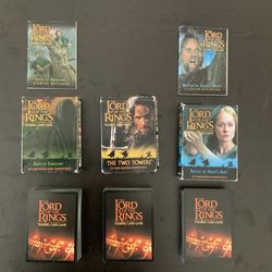 Lord of the Rings TCG Lot 181 Cards 3 Starter Decks + Manuals Deciphe