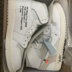 Jordan 1 X Off-white NRG