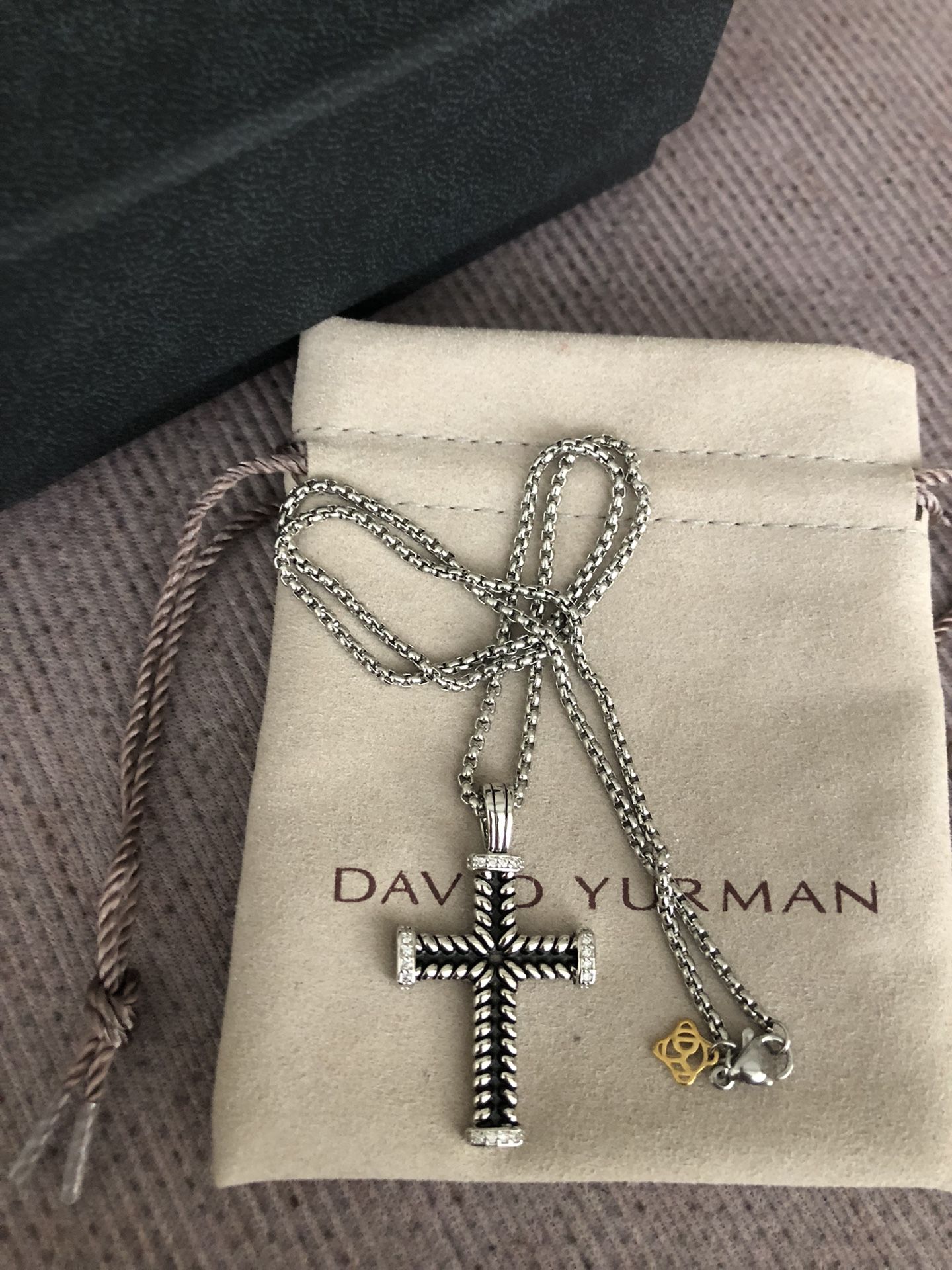 David Yurman Cross Necklace