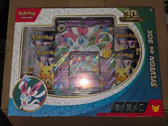 Pokemon TCG: 30th Celebration Sylveon EX BOX