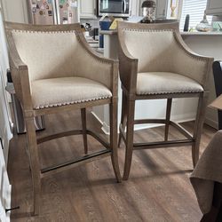 Bar stools set of two