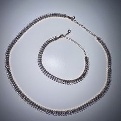 Necklace And Bracelet Set
