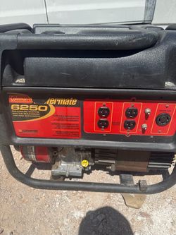 Coleman Powermate 6250 Portable Generator