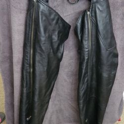 Harley Davidson Leather Chaps New Large