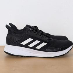 Adidas Duramo 9 Core Black White Sneakers  BB7066 Men's Size 9
