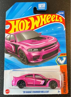 Hot Wheels (20 Dodge Charger Hellcat) Pink