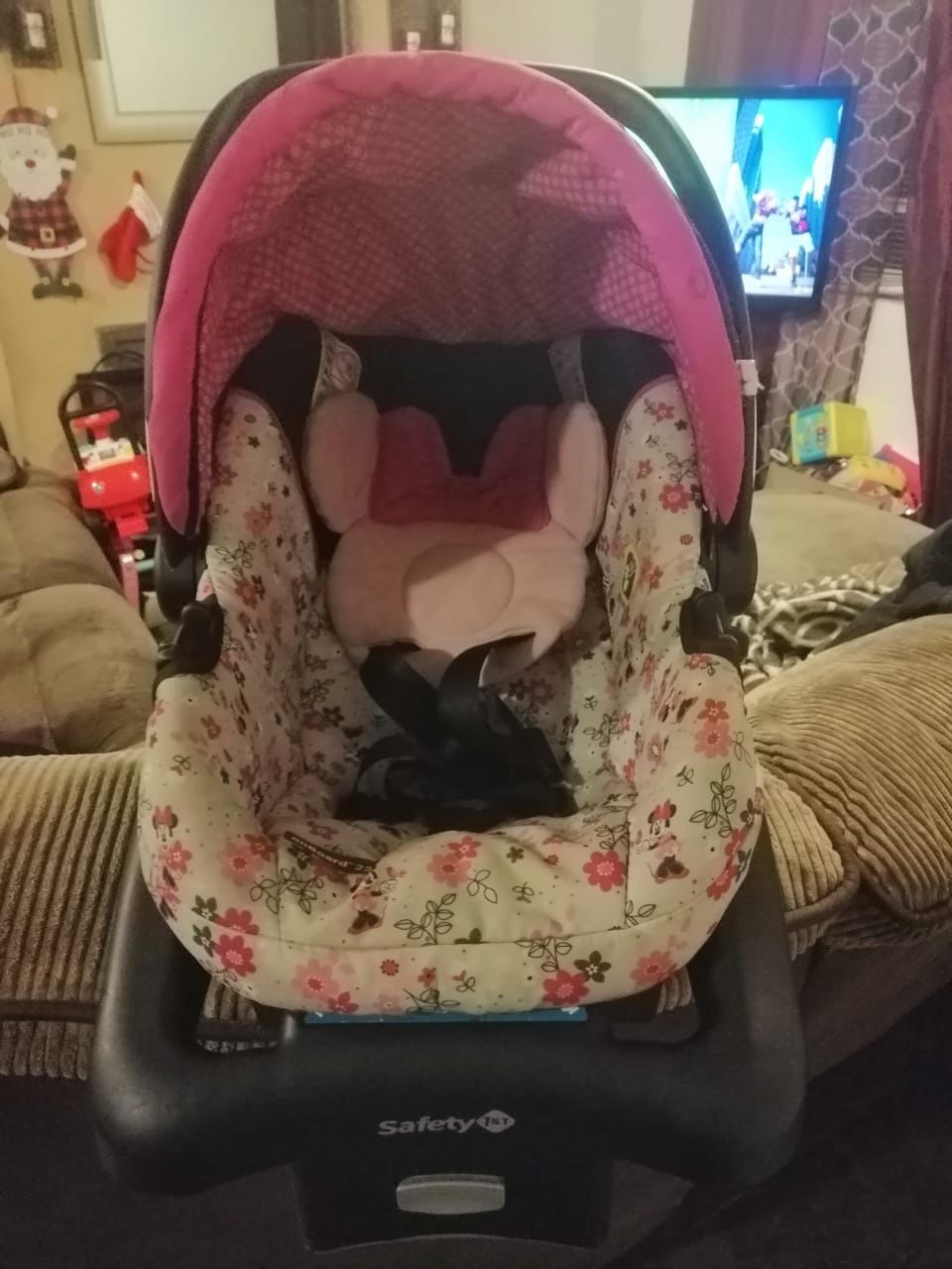 Minnie Car Seat And Stroller