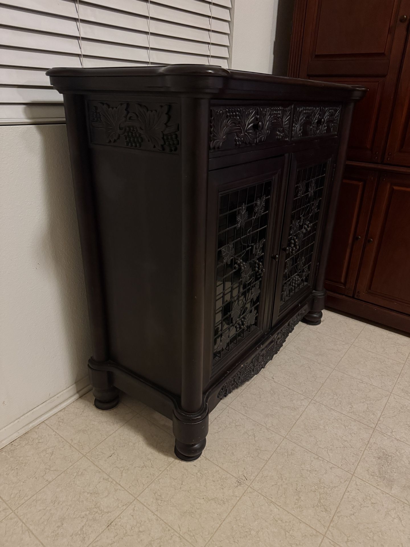 Wine Rack Cabinet, Serving Cabinet