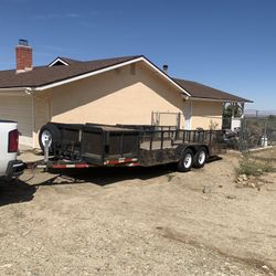 21 Foot Trailer Heavy Duty Steel