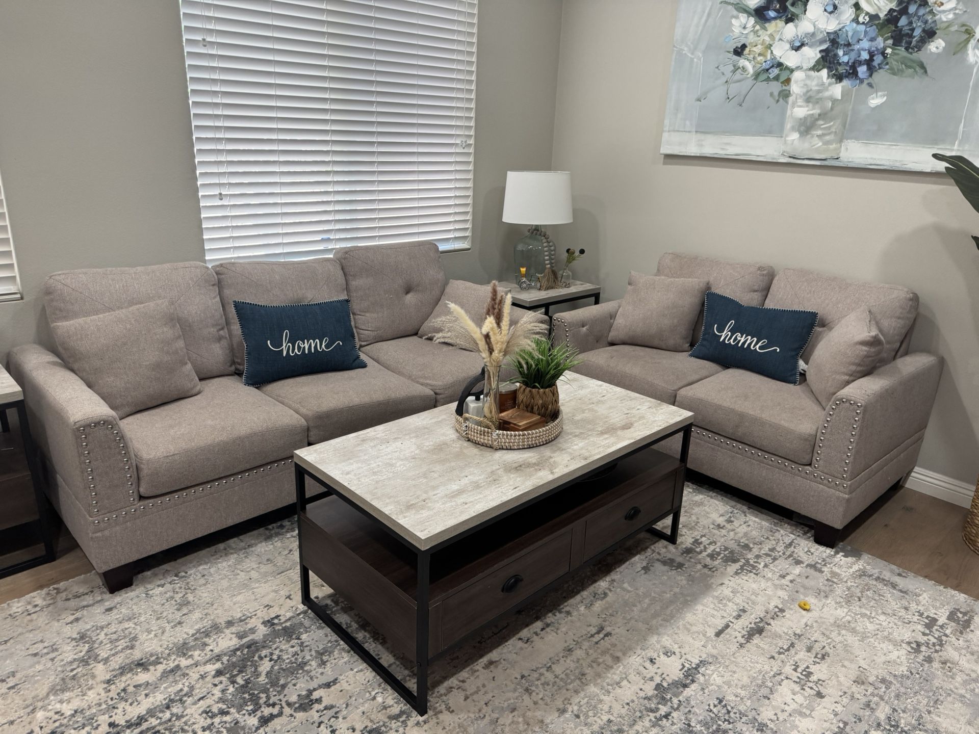Sofa Set Loveseat And Sofa