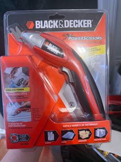 Black & Decker PowerScissors Cordless Electric Scissors