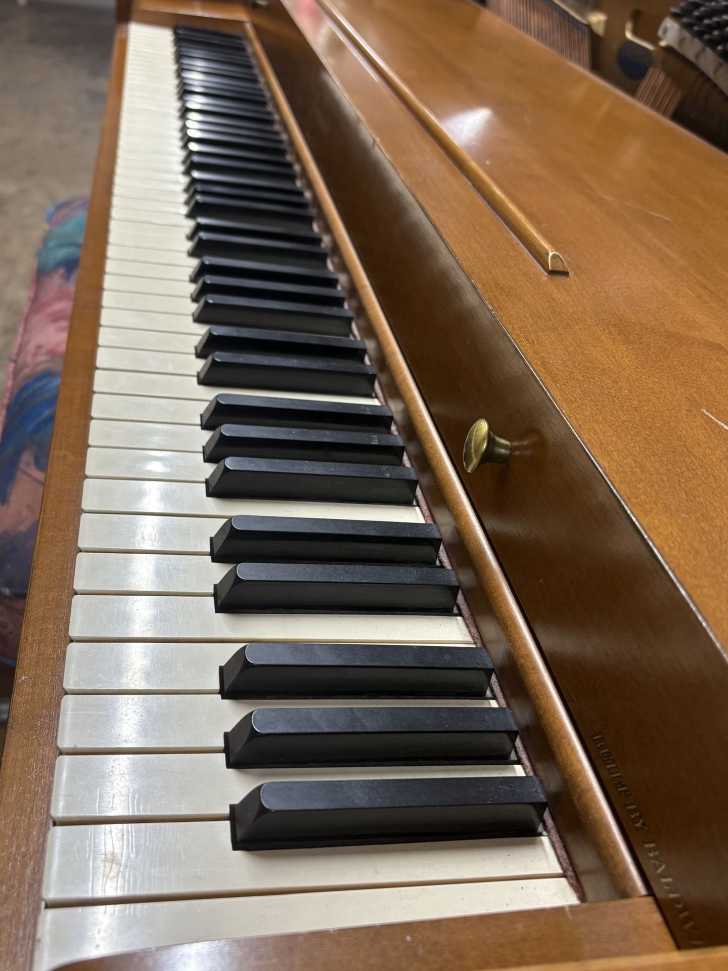 Baldwin Acroscnic Wooden Piano / working Great, Heavy