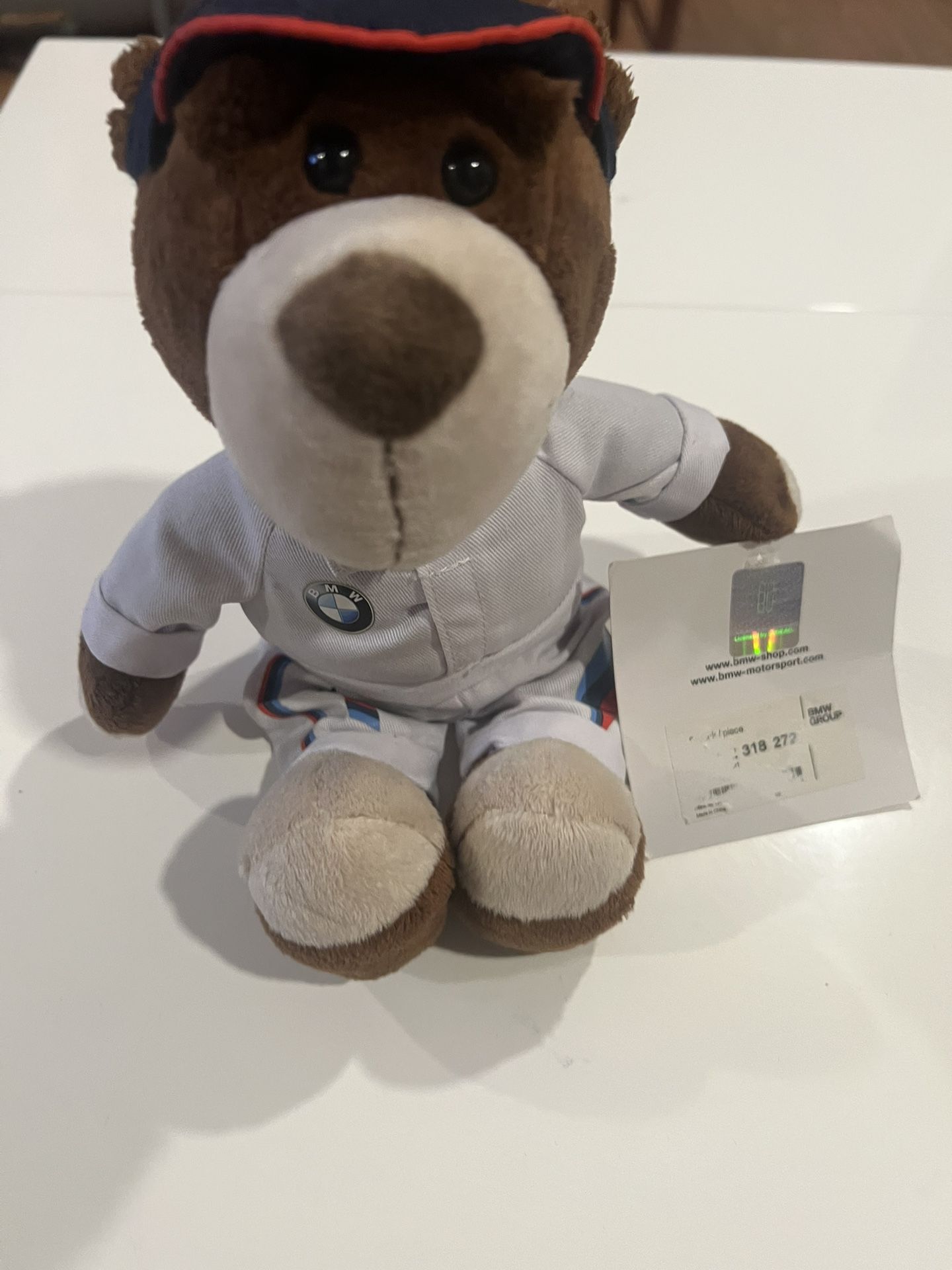 BMW Motorsport Teddy Bear (contact info removed)2 EUC