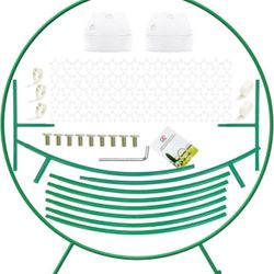 LANGXUN Large Size Metal Round Balloon Arch kit Decoration, for Wedding Birthday Party Decoration, Graduation Decorations and Baby Shower Photo Backgr