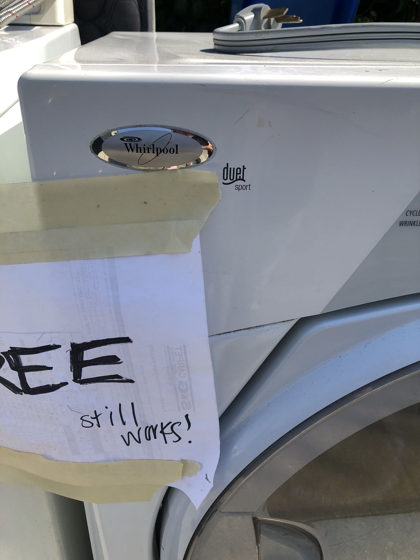 Free Kenmore Washer, Whirlpool Dryer for Sale in Oakland, CA OfferUp