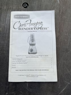 Chris Freytag Back To Basics Blender Express