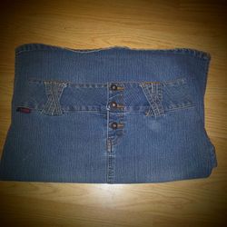 US Polo ASSN Jean Skirt Size 7/8