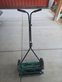 SCOTTS ELITE 16 INCHES WIDE MANUAL PUSH LAWN MOWER