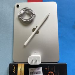 256gb Apple IPad 10th Generation (10.9” Liquid / 2022 model) with pen, keyboard, case & Accessories (warranty 2026) 