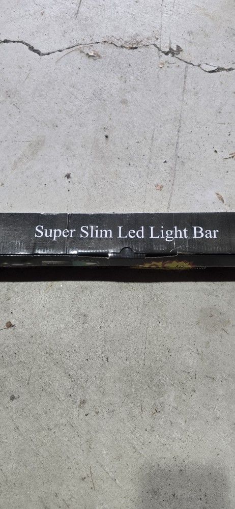 Super slim led light bar