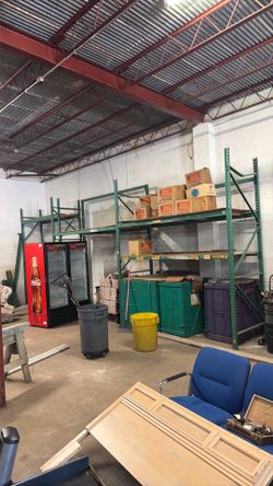 Large lot of Industrial Pallet Racking - Professional Grade - Multiple Bays