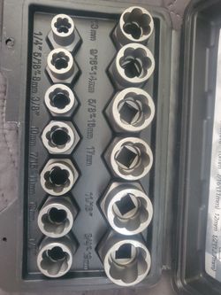 Dados Extratores Para Tuercas y Tornillos Barridos y Oxidados $29 Prexio Firme