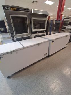 Commercial 72" chest freezer