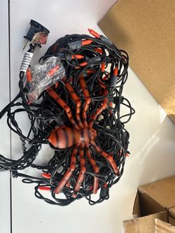 Halloween Spider web String Lights
