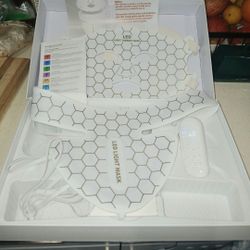 Led Light Beauty Mask 2 Piece, Face & Neck $149