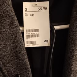 GRAY H&M SUIT 