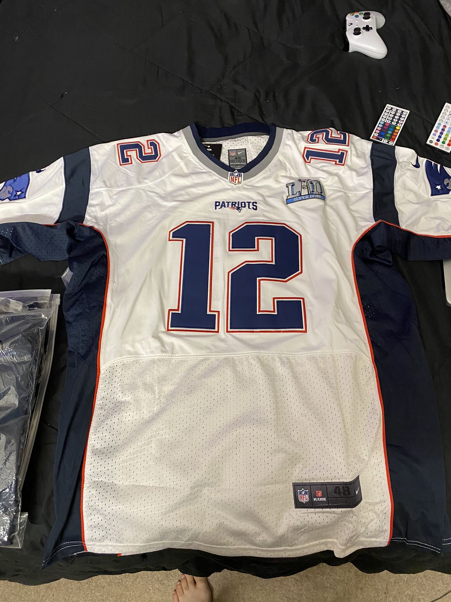 Patriots Brady Super Bowl Jersey