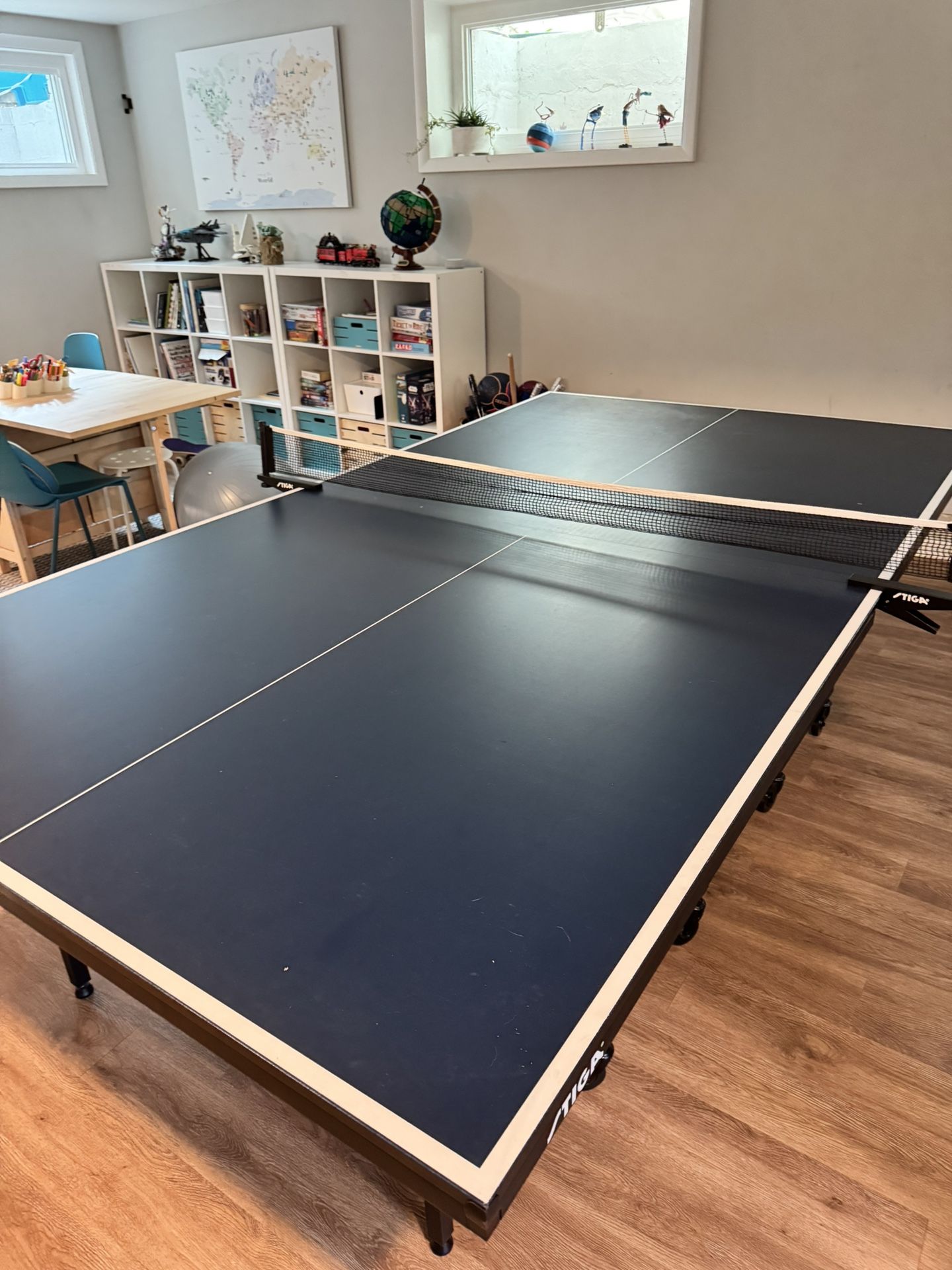 Ping Pong Table - STIGA Advantage Competition-Ready Indoor Table Tennis Table