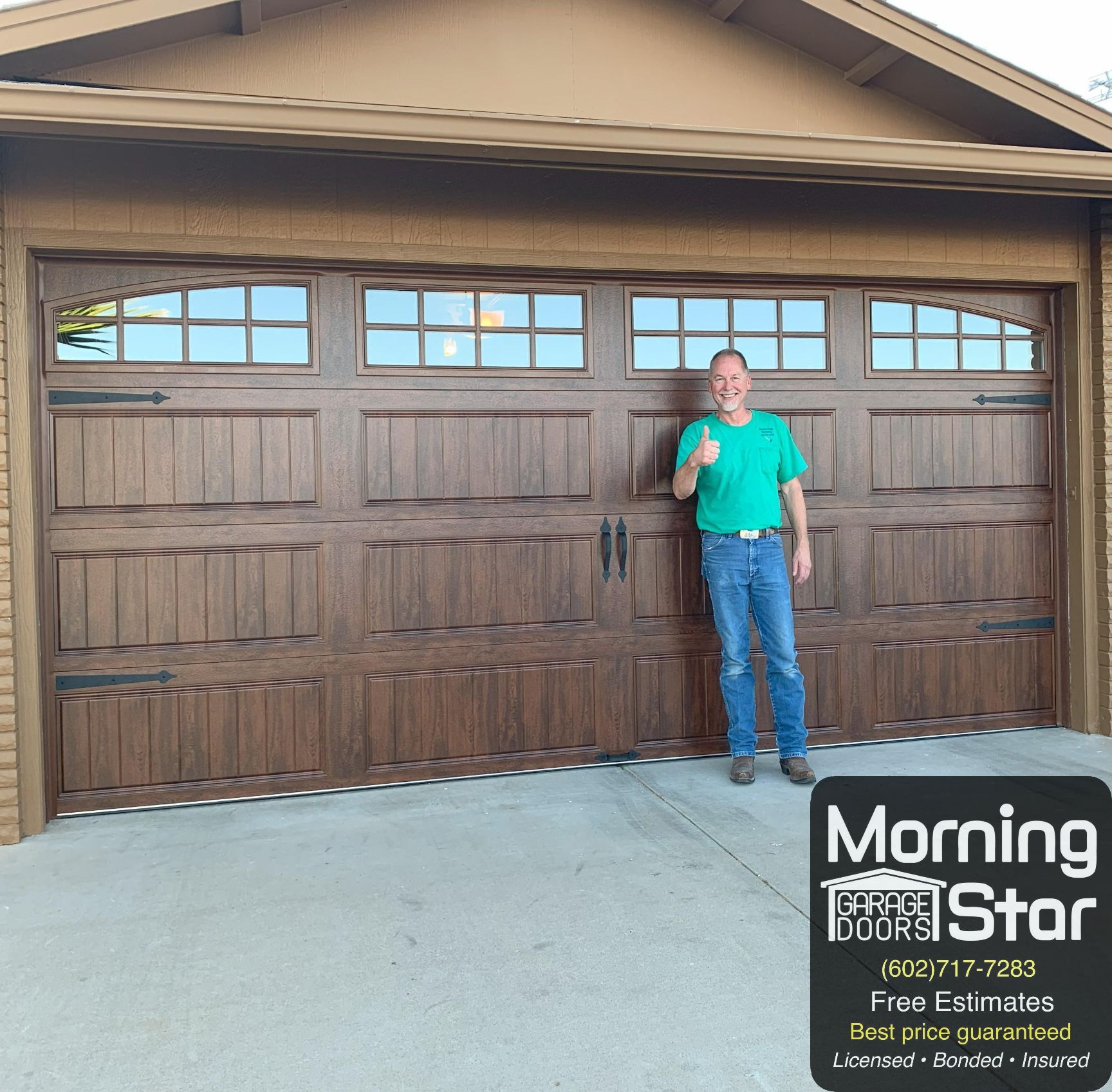 Wood-Style Garage Doors