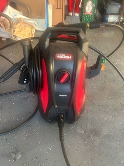 1600psi electric pressure washer