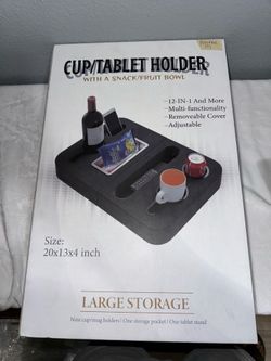 Couch cup/tablet cushion