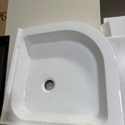 Corner Shower Base 32x32