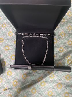 Men’s bracelet, rings, necklace
