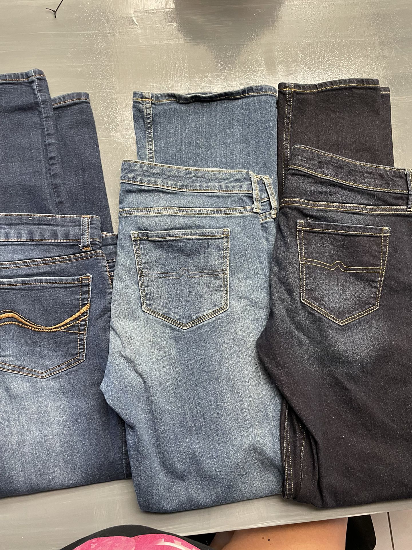 Lot Of 3 Size 11 Women’s Jeans