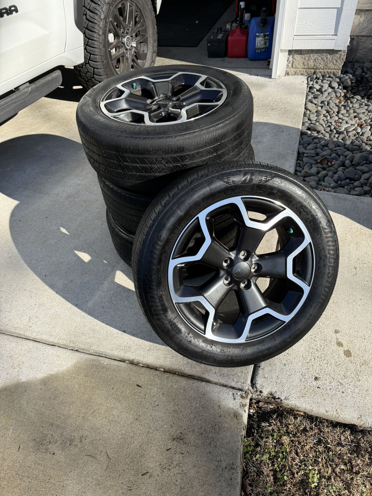 (4x) Stock Rim And Tire For Subaru Crosstrek