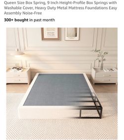 Queen Size 9-Inch Metal Box Spring