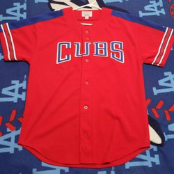 Vintage Chicago Cubs Starter Jersey, Men's Large 
