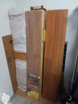 Laminated flooring