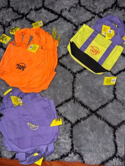 Trader Joe's Halloween Trick-or-Treat Canvas mini Tote Bags
