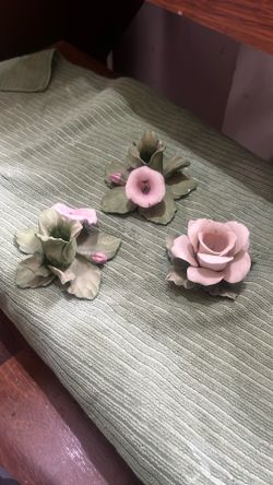 Flower Candle Holders 