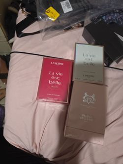 Lancome la vida esta Bella and Delina Exclusif